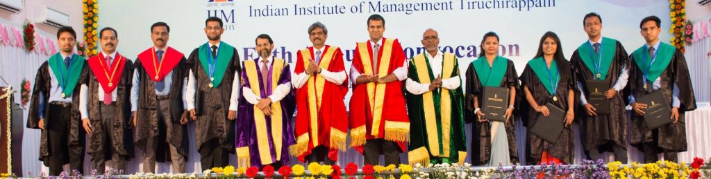 IIM Trichy's Fifth Annual Convocation For The Class Of 2017