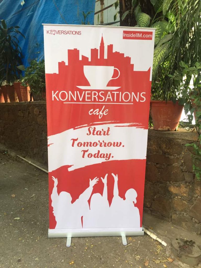100 Awestruck Top B-School Admits Meet Unilever, Reliance, Vodafone and DBS At The InsideIIM Konversations Cafe