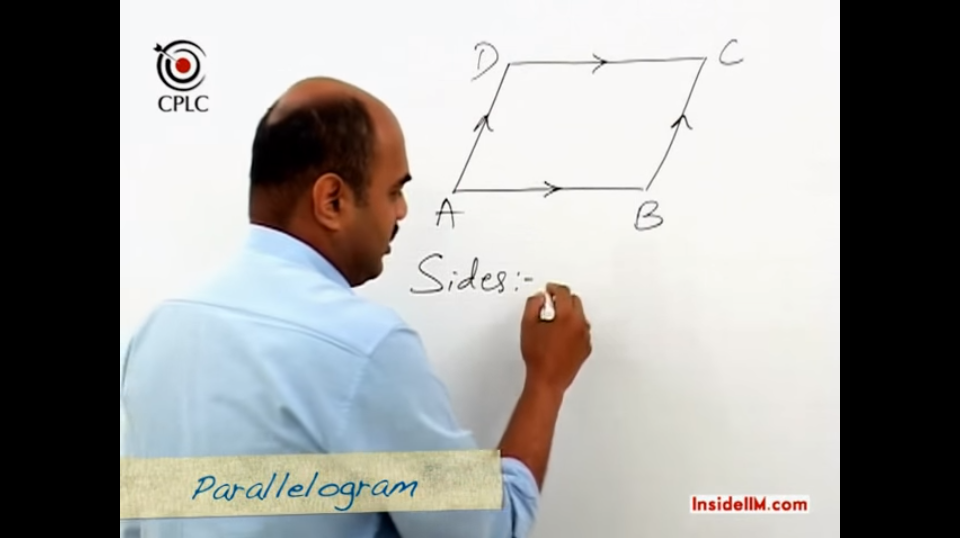 InsideIIM Virtual Class with CPLC's Parag Chitale - Geomtery : Quadrilaterals