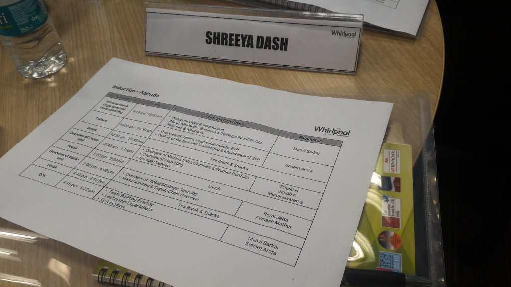 A Much Needed Internship Experience At Whirlpool Corporation - Shreeya Dash - IMT Ghaziabad
