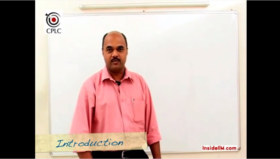 InsideIIM Virtual Class with CPLC's Parag Chitale- Profit & Loss