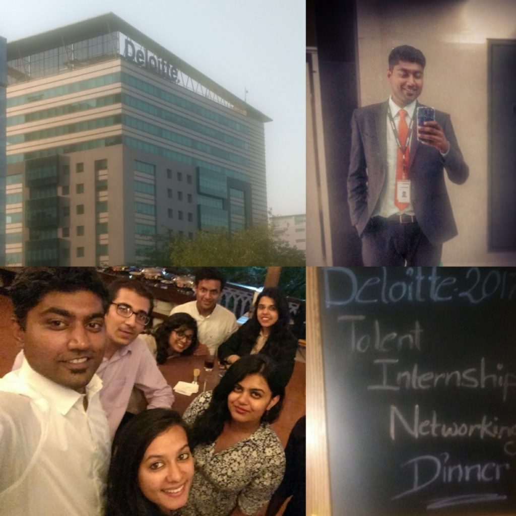 A Place Called Deloitte - Ripudaman Singh Chauhan's Internship Experience - IIM Ranchi