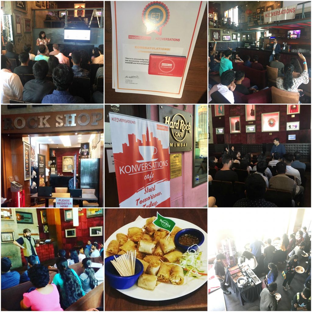 InsideIIM Workshop - 125 MBA Aspirants Meet Marketing Rockstars At Hard Rock Cafe Mumbai