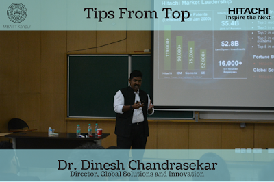 Tips From Top – Disruptive Technologies For ‘Digital Desh’. Dr Dinesh  Chandrasekar, Director, Global Solutions And Innovations, Hitachi Consulting