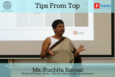 Tips From Top – Self-Branding In The Field Of Job Market - Ms Ruchita Sharma, Head of Talent, India, Fidelity International