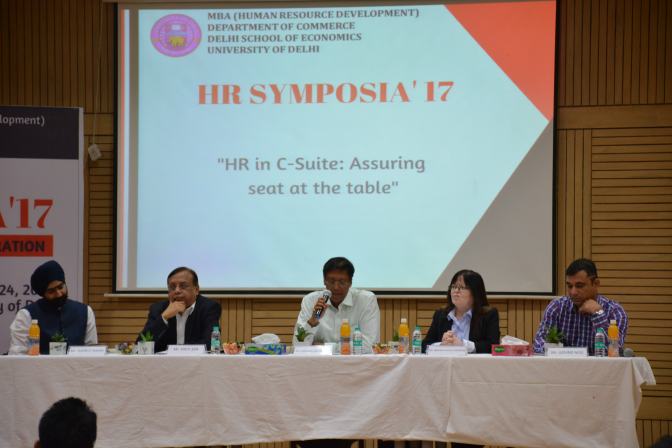HR Symposia ’17, Day 1 – Highlights - Delhi School Of Economics