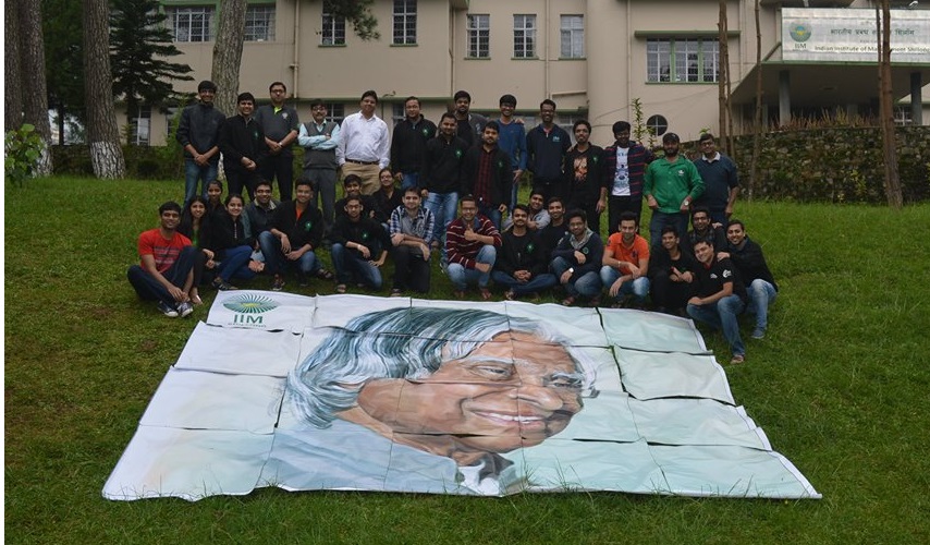 IIM Shillong Celebrates Dr. APJ Abdul Kalam's Birthday With Joy And Enthusiasm