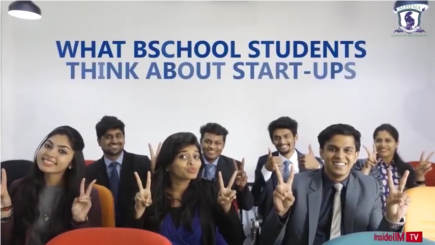 What B-school Students Think About Start-Ups - #AthenaTalks