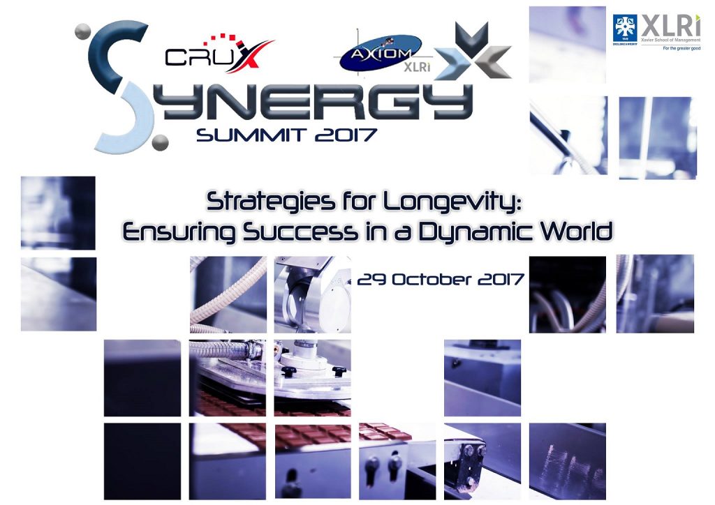 Industry Stalwarts To Discuss Corporate Longevity At XLRI’s Annual Operations And Strategy Symposium - Synergy On 29th October 2017