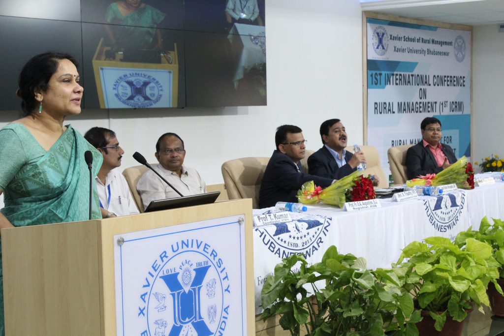 'International Conference On Rural Management, 2017' November 24, 2017, Bhubaneswar