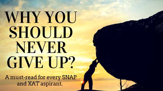 Why You Should Never Give Up