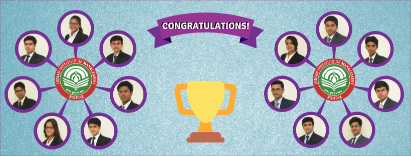 The Loud Roar Of IIM Rohtak In The Competitive Circuit