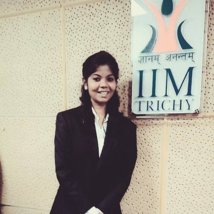 'I Had To Stand Up For My Dream, As I Realised That My Dream Was Solely My Responsibility' - Nandhini N, IIM Trichy - Best30 - Class Of 2019