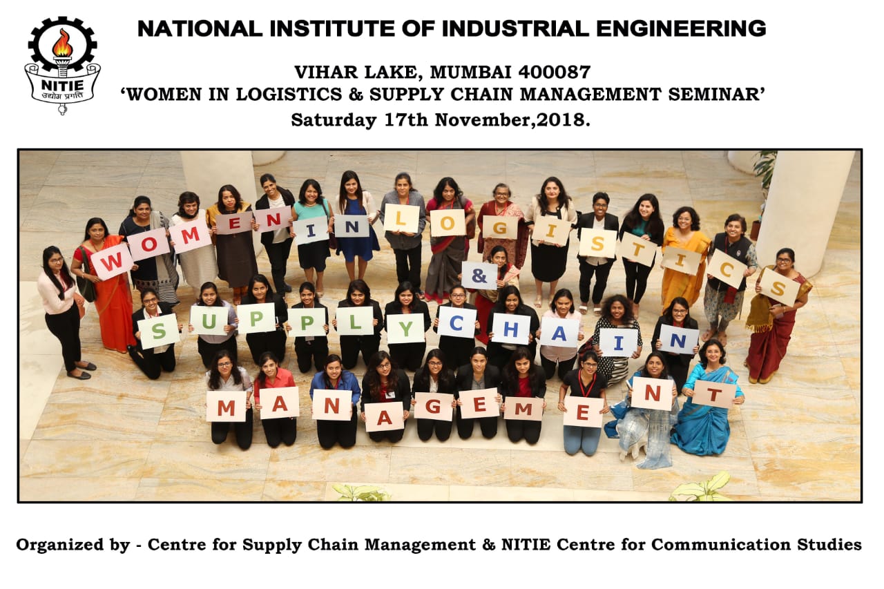Women In Logistics And Supply Chain Management (WLSCM) Seminar At NITIE ...