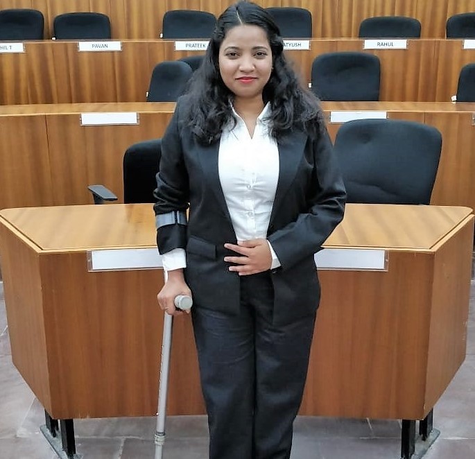 Life On A Stick And Wheels | Story of A Girl That Moved Mountains | Against All Odds - Shwet Nisha, IIM Udaipur