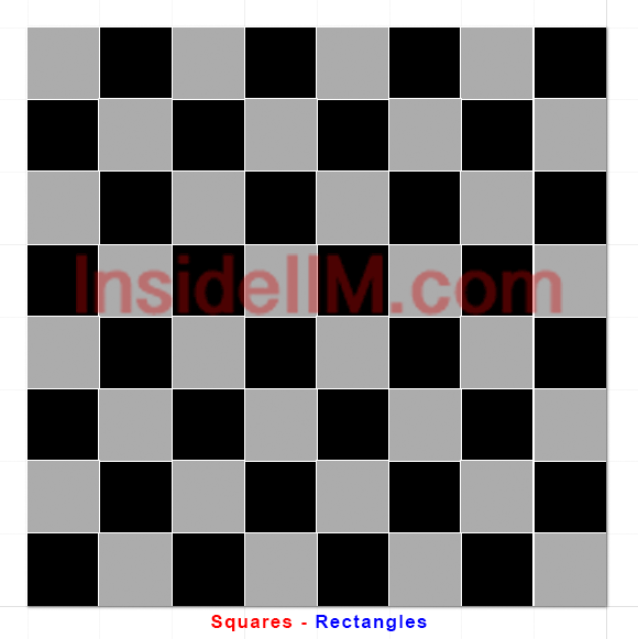 Number-of-squares-rectangles-in-chess-board