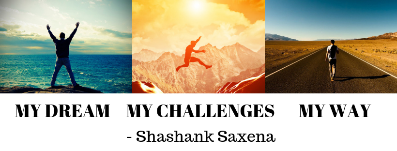 My Dream, My Challenges, My Way - Shashank Saxena, NMIMS Mumbai