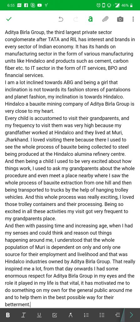Aditya Birla group for life
