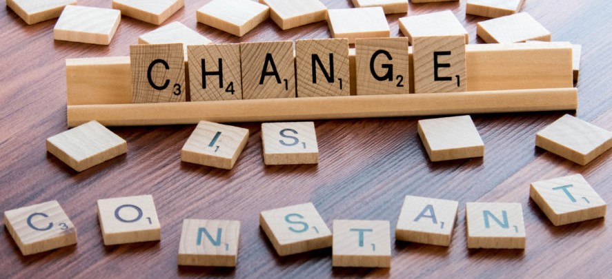 Accepting change and being perseverant is the way to go!