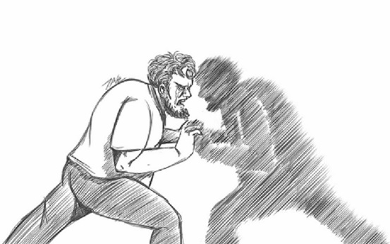 Fighting Myself.