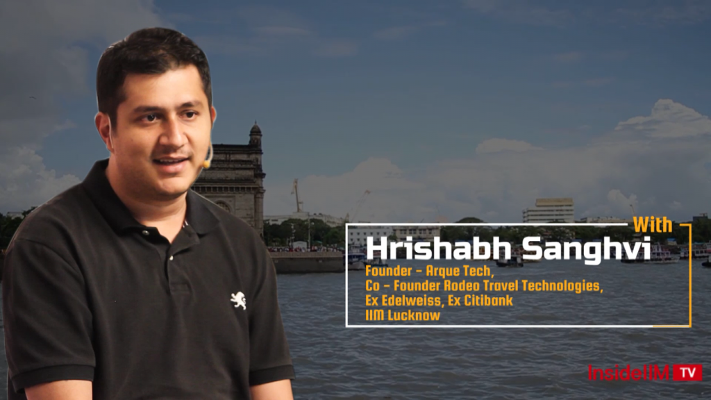 A Day In A Stock Market Trader's Life - Hrishabh Sanghvi, Entrepreneur, Edelweiss, Citibank, IIM L