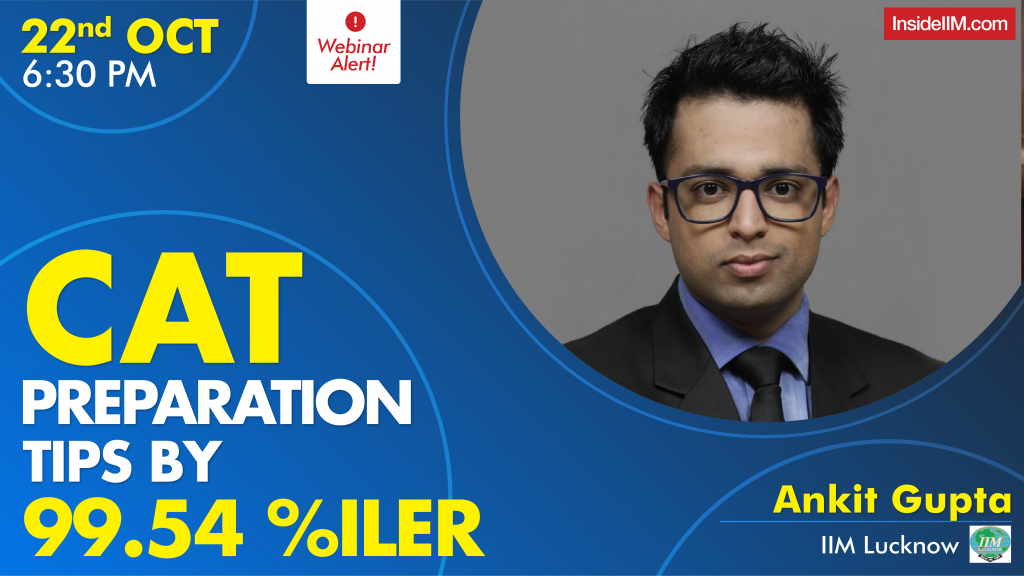 CAT Preparation Tips By 99.54%iler And IIM Lucknow Student