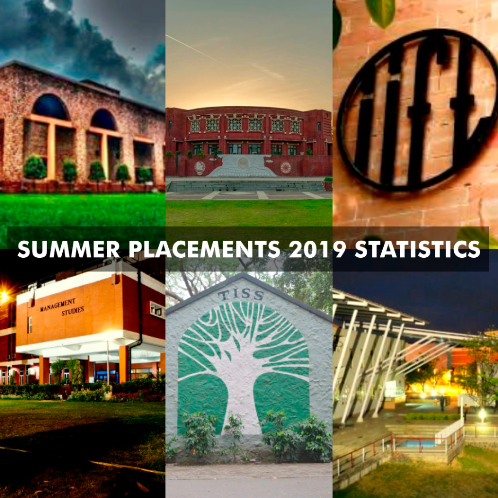 Summer Placements Statistics For IIM Lucknow, FMS, IIFT, TISS, MDI, And SIBM Pune