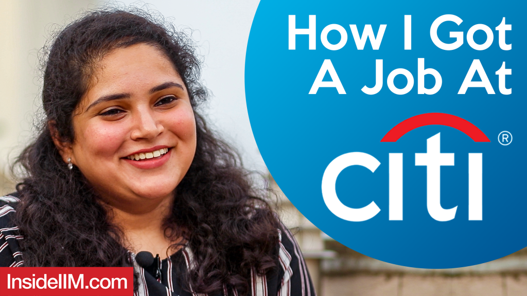 How I Got A Job At Citibank | Ft. Radha Thali