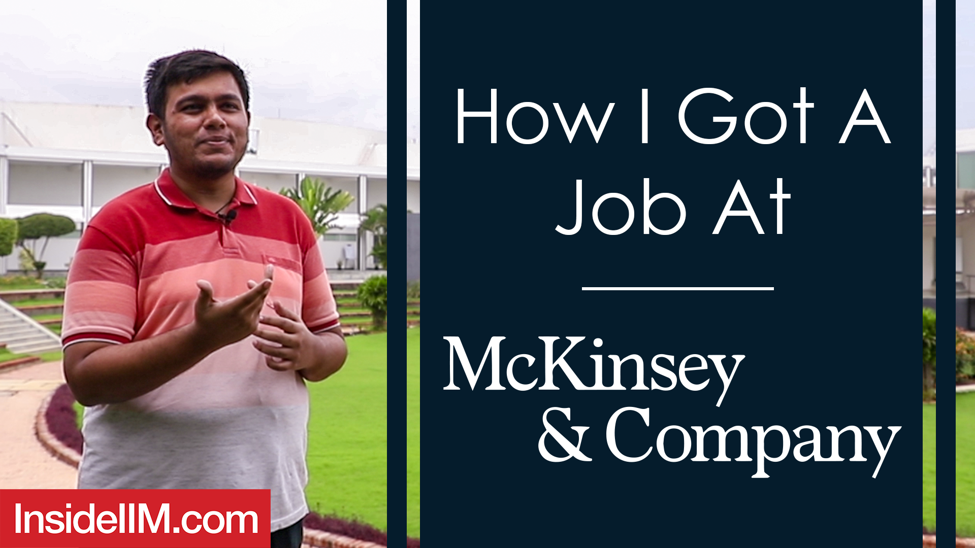 How I Got A Job At McKinsey - Harish Parayil, Great Lakes (GLIM)