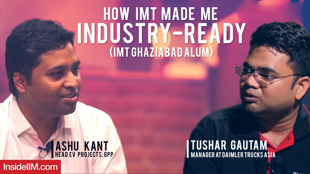 How I Started A Career During Recession And More | Ashu Kant And Tushar Gautam, IMT G