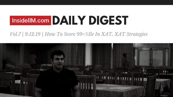 Mission Crack XAT 2020 | Tips By 99+ Percentilers | InsideIIM Daily Digest