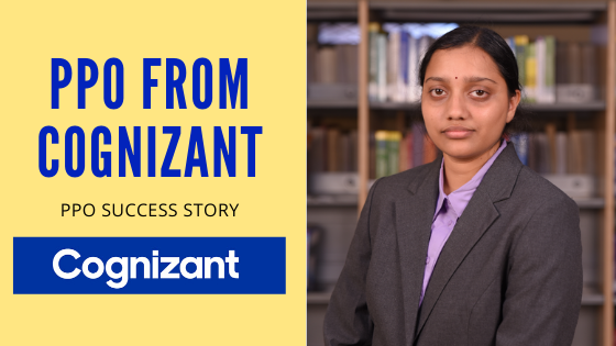 Bagging A PPO From Cognizant - Savita Kotamraju, IIM Ranchi