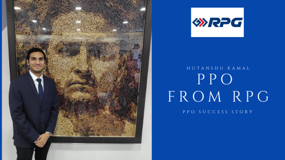 The Best Summer Intern From RPG | Hutanshu Kamal, IIM Ranchi