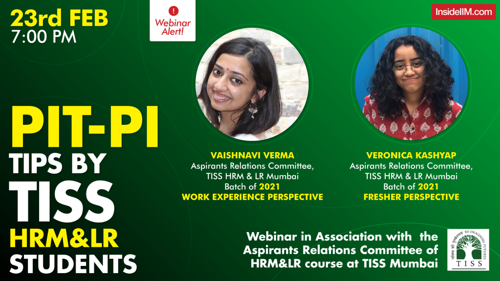 PIT-PI Tips By TISS HRM&LR Students | Live Webinar