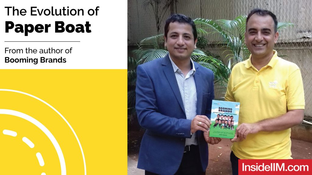 The Evolution of Paper Boat | Ft. Harsh Pamnani, Author - Booming Brands