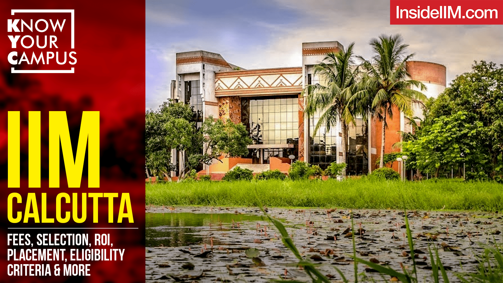 All About IIM Calcutta | Campus Life, Fees, Selection, ROI And More ...