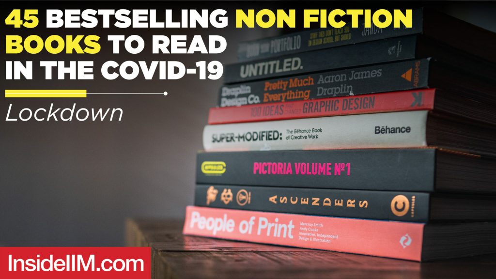 45 Non Fiction Bestsellers To Read In The COVID-19 Lockdown