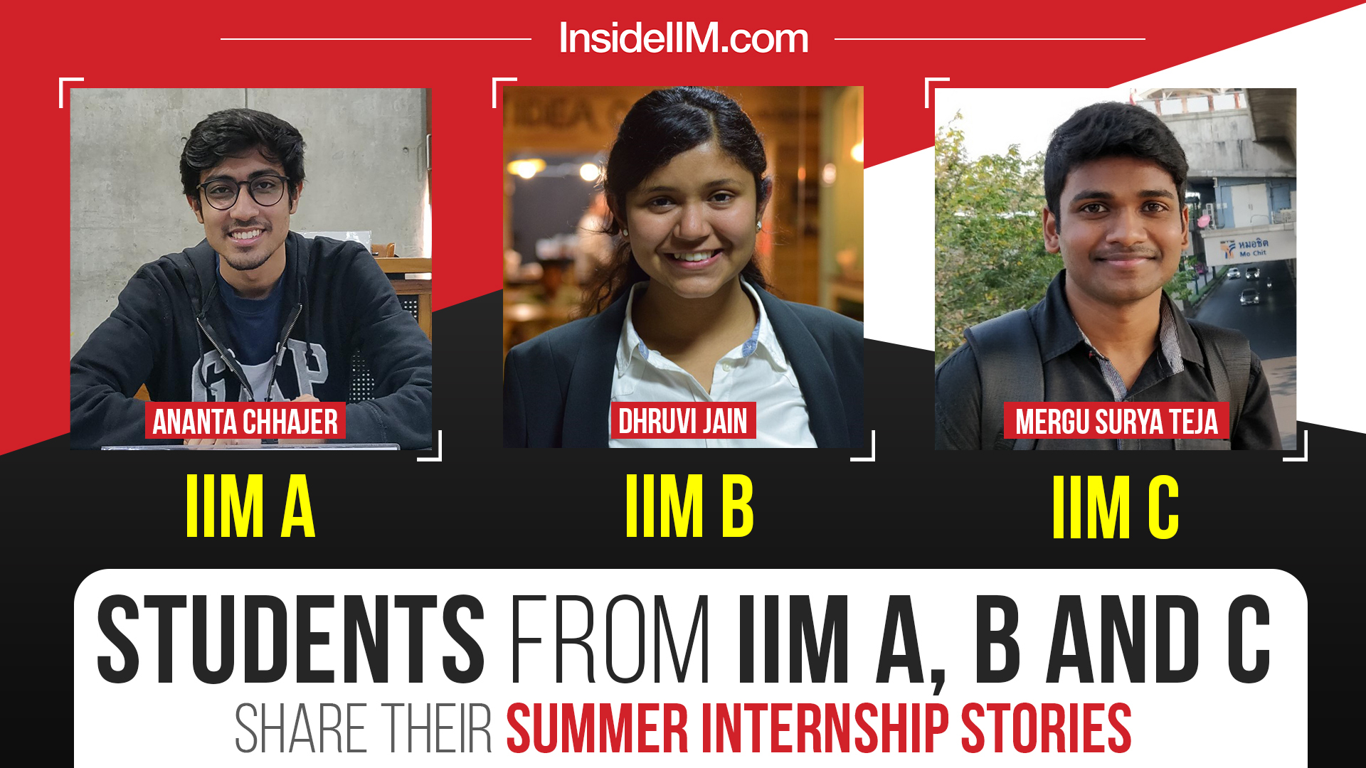 Students From IIM A, B And C Share Their Summer Internship Stories, Ft. ABG GIP 2020 Batch