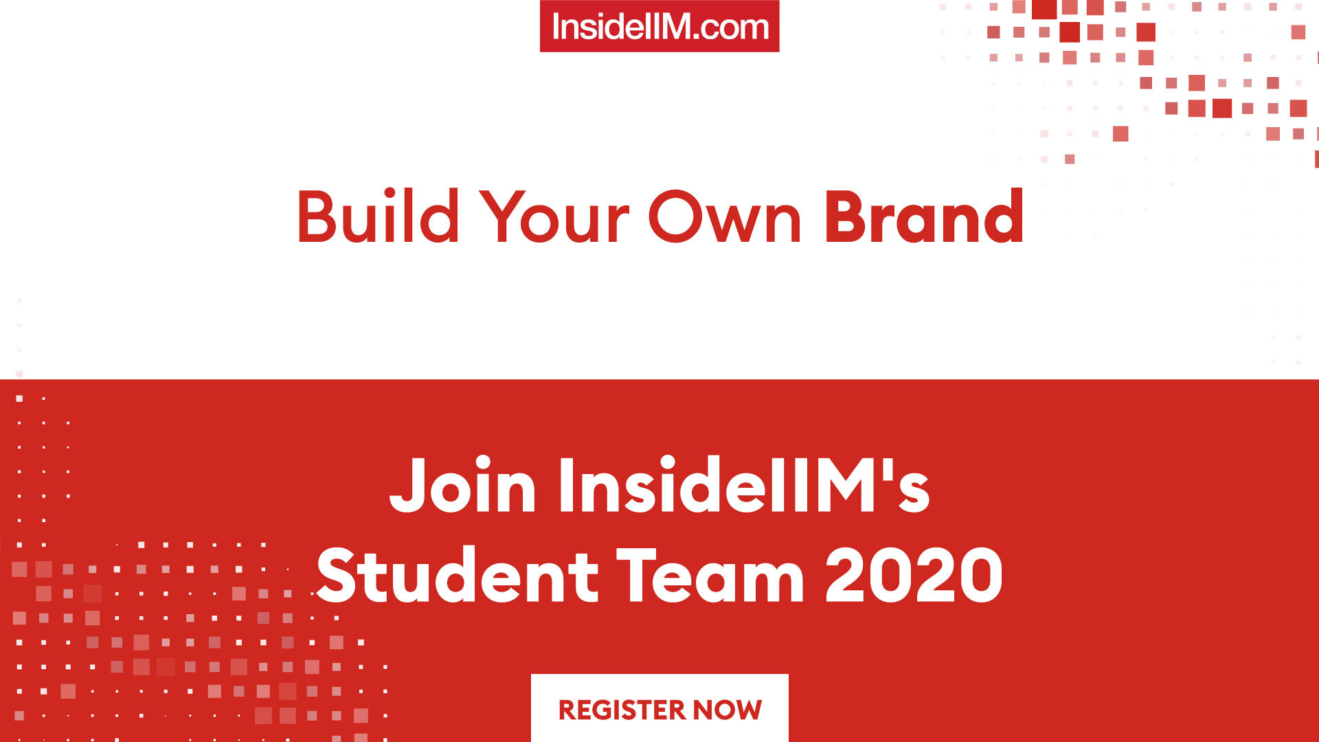 Join InsideIIM's Student Team 2020 | Registrations Open