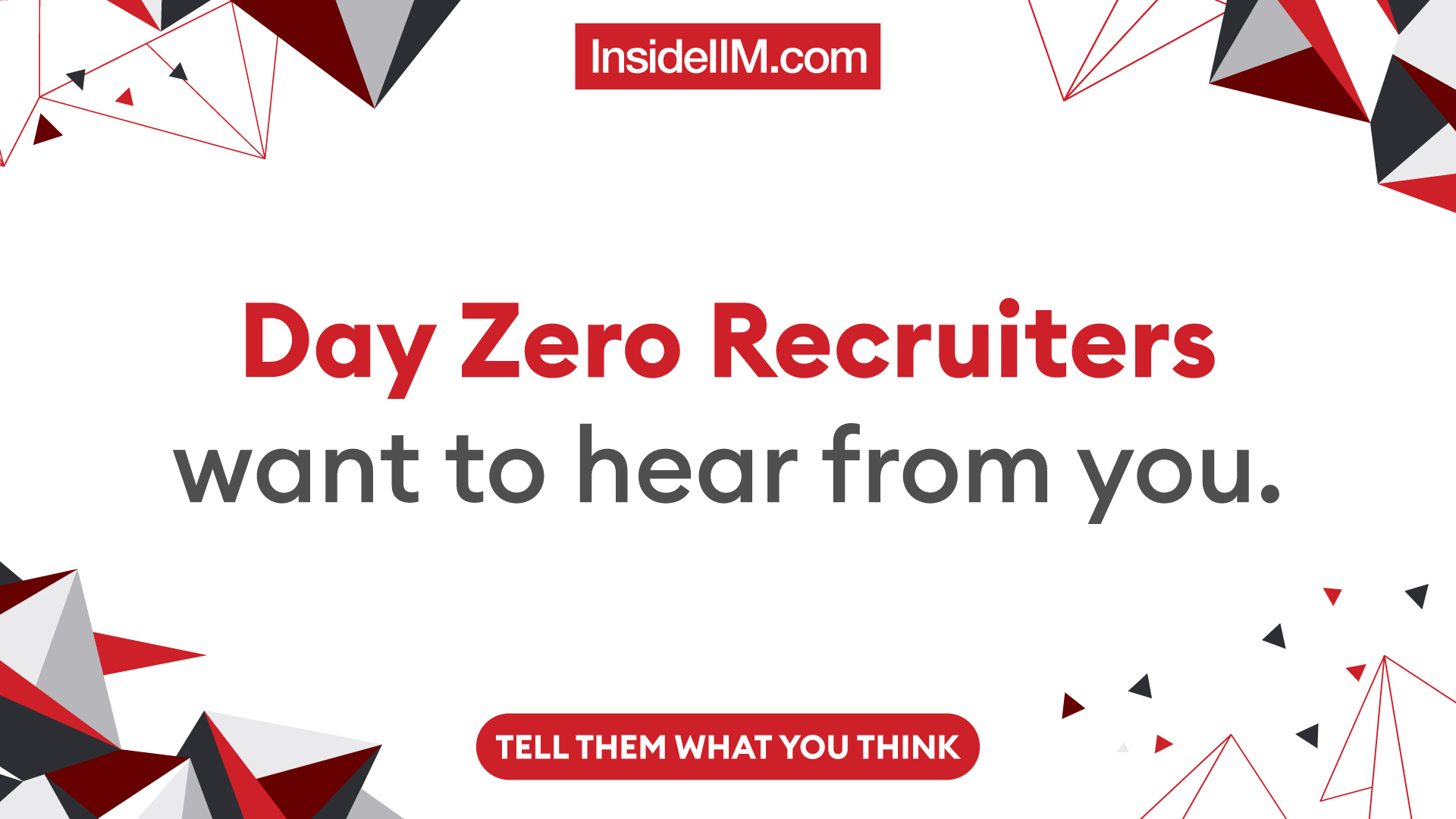 What Do You Think of The Current B-School Recruitment Process?