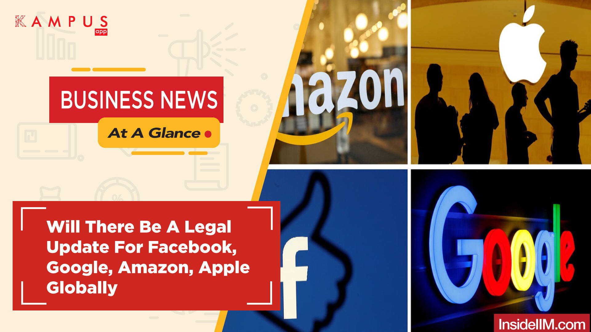 Will There Be A Legal Update For Facebook, Google, Amazon, Apple Globally | Business News At A Glance Ep.7