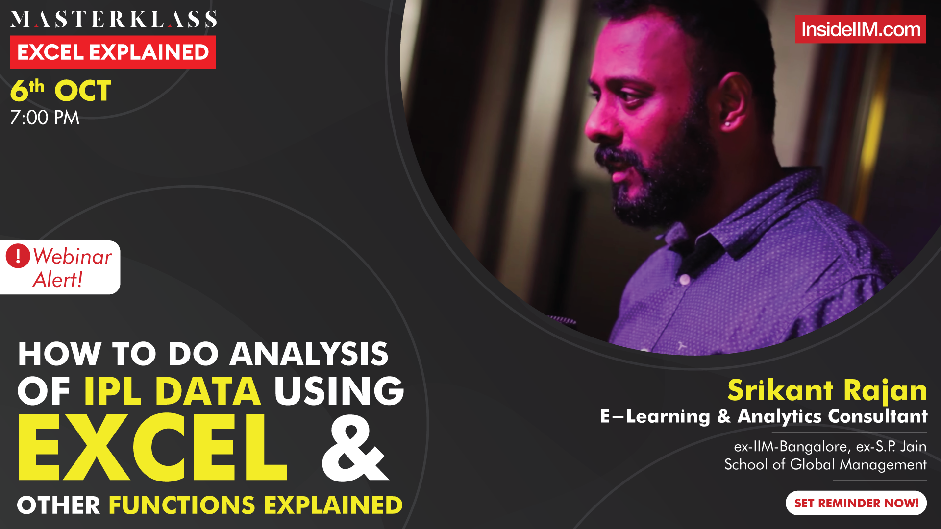 How To Do Analysis of IPL Data Using Excel & Other Functions Explained | Live QnA