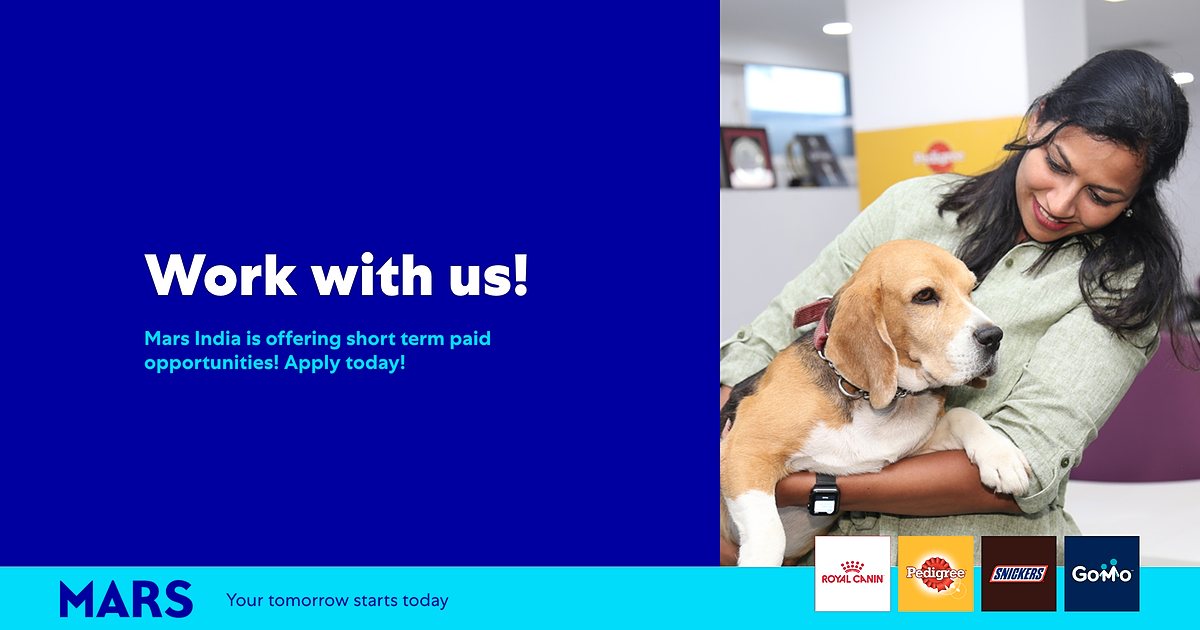 Want To Experience The Gig Economy? Mars India Has Short Term Projects For You! Apply Today!