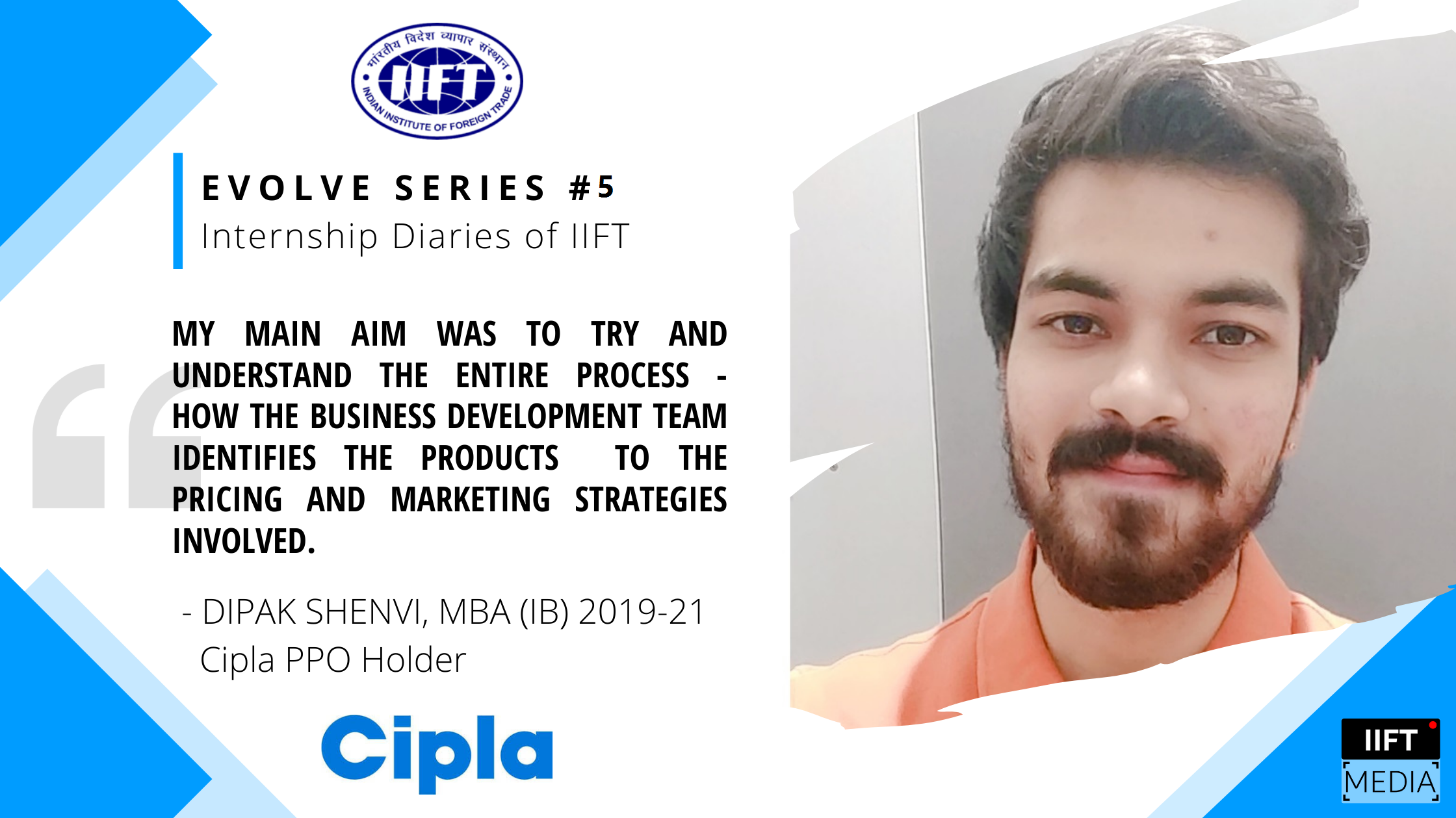 Learning To Care For Life - Dipak Shenvi, Cipla PPO Holder - Evolve Series #5
