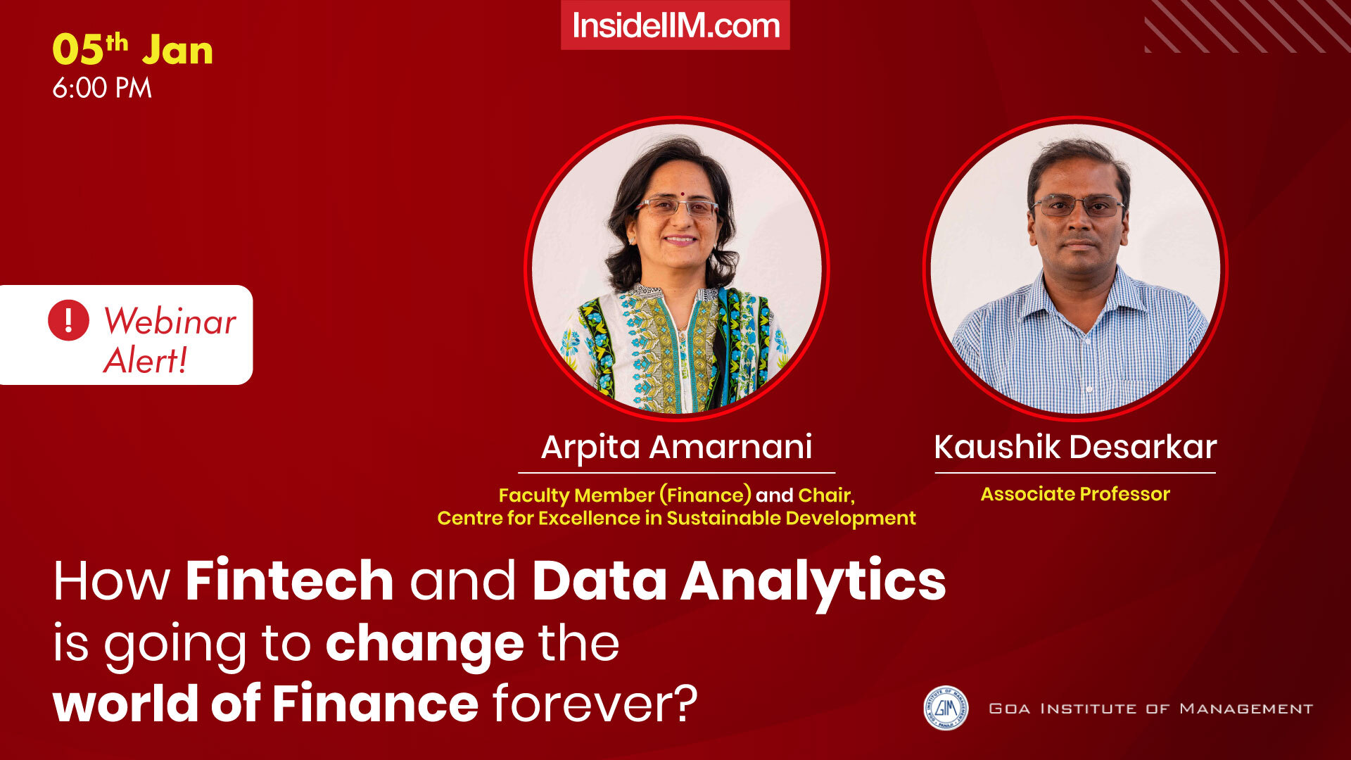 How Fintech and Data Analytics is going to change the world of Finance forever? Ft. GIM Goa