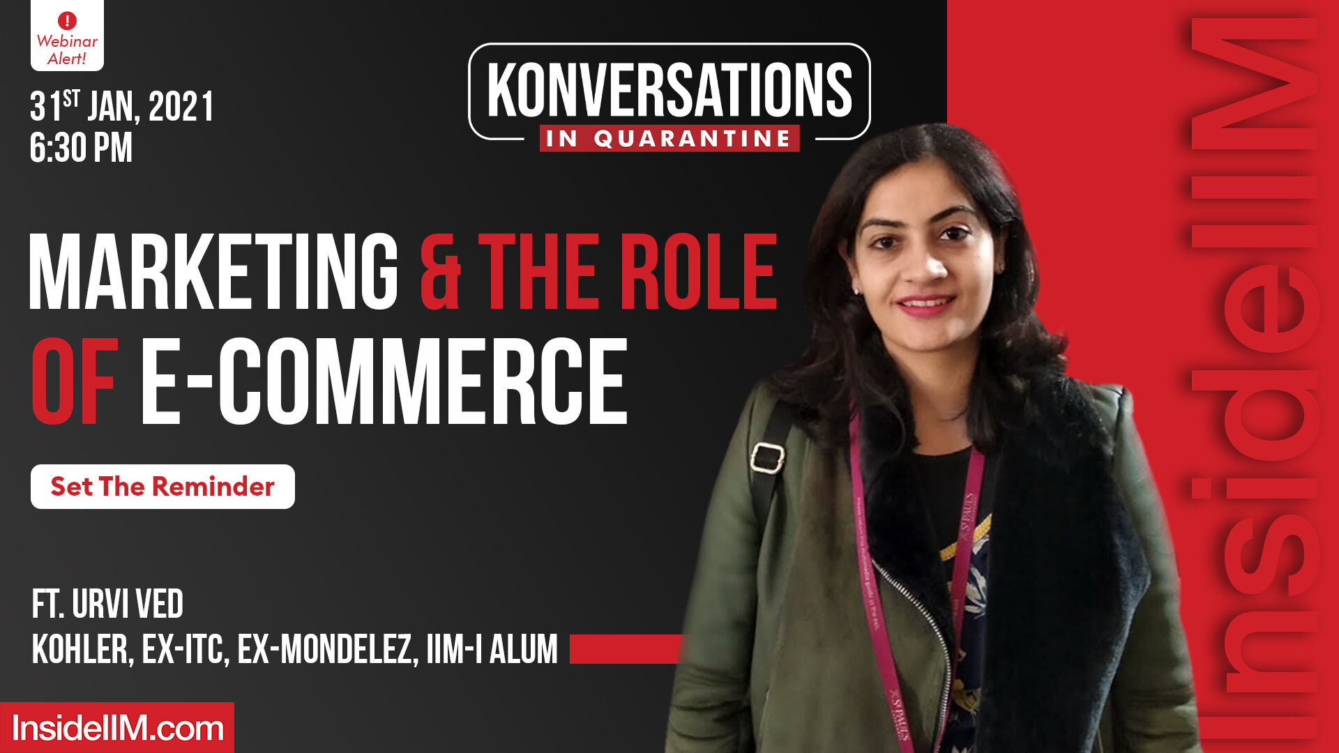 Why E-Commerce Marketing Is The Next Big Thing Ft. Urvi Ved, Kohler, ex-ITC, ex-Mondelez, IIM-I Alum