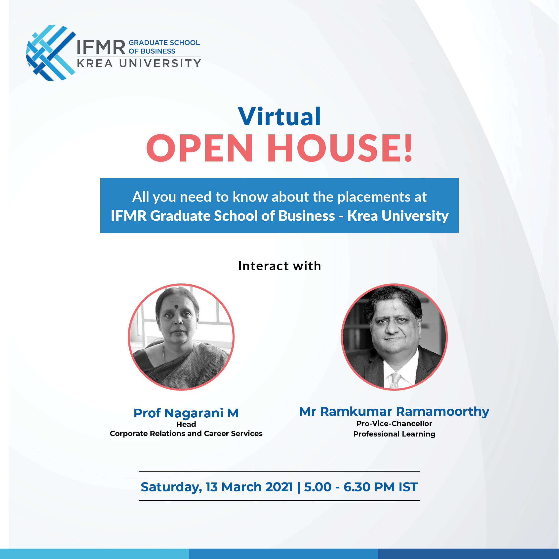 All You Need To Know About The Placements At  IFMR Graduate School Of Business - Krea University