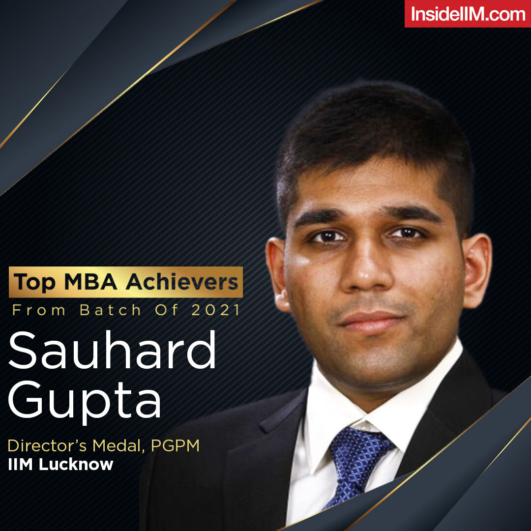 Sauhard Gupta - Top MBA Achiever