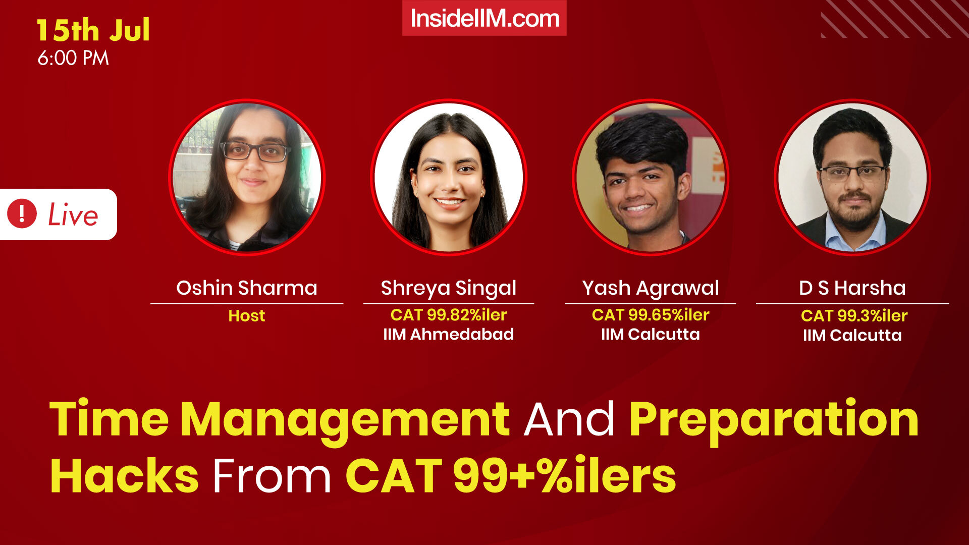 How Much Do CAT Toppers Study? Discipline, Time Management, And Preparation Related Q&A With 99+%ile