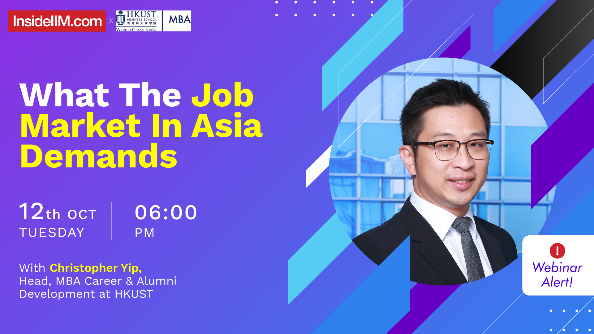 What The Job Market In Asia Demands | And How You Can Build A Successful Career Ft. Chris Y., Head, MBA Career & Alumni Development At HKUST